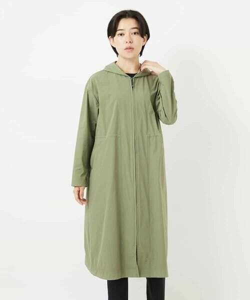 Maison de CINQ / メゾン ドゥ サンク その他アウター | [撥水加工]ナイロンリぺレントロングコート | 詳細1