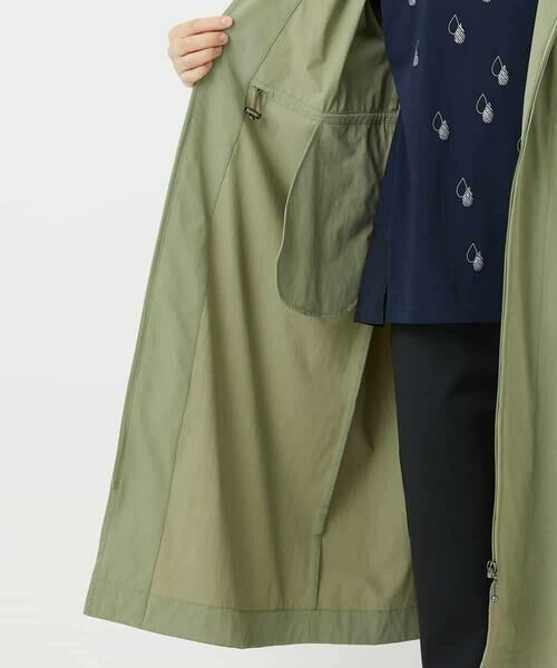 Maison de CINQ / メゾン ドゥ サンク その他アウター | [撥水加工]ナイロンリぺレントロングコート | 詳細16