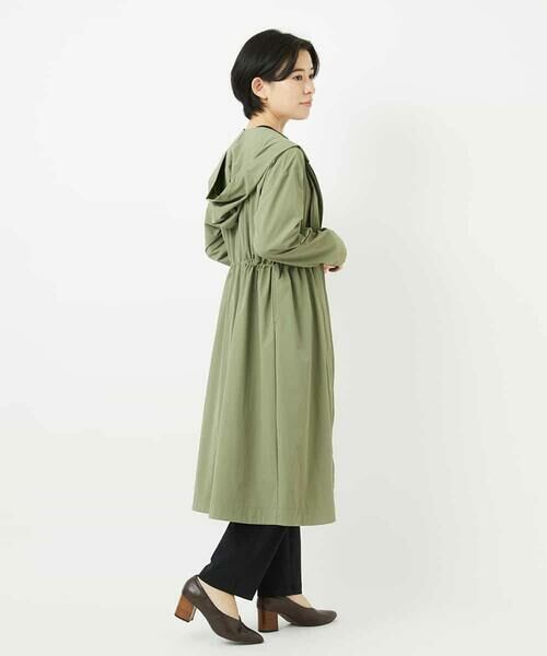 Maison de CINQ / メゾン ドゥ サンク その他アウター | [撥水加工]ナイロンリぺレントロングコート | 詳細21