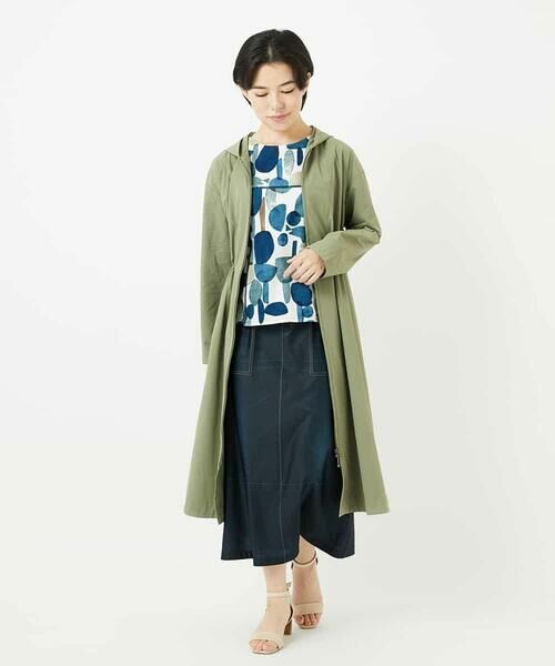 Maison de CINQ / メゾン ドゥ サンク その他アウター | [撥水加工]ナイロンリぺレントロングコート | 詳細24