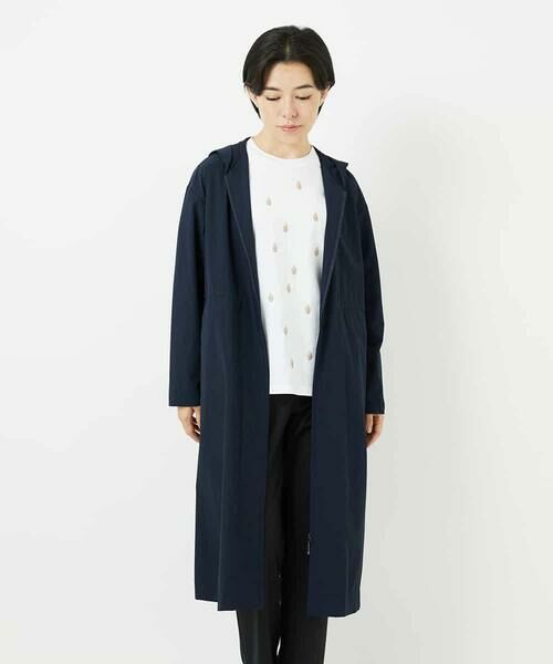 Maison de CINQ / メゾン ドゥ サンク その他アウター | [撥水加工]ナイロンリぺレントロングコート | 詳細5