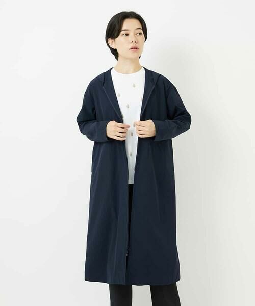 Maison de CINQ / メゾン ドゥ サンク その他アウター | [撥水加工]ナイロンリぺレントロングコート | 詳細6