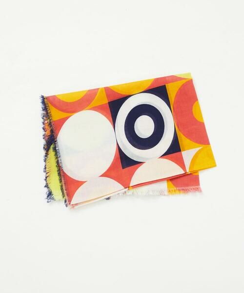 Maison de CINQ / メゾン ドゥ サンク マフラー・ショール・スヌード・ストール | イレギュラードットプリントストール | 詳細10