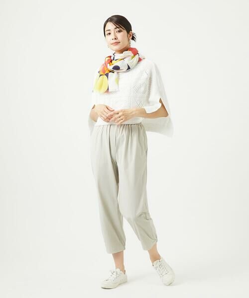 Maison de CINQ / メゾン ドゥ サンク マフラー・ショール・スヌード・ストール | イレギュラードットプリントストール | 詳細5