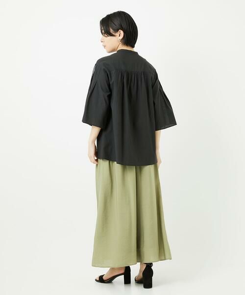 Maison de CINQ / メゾン ドゥ サンク シャツ・ブラウス | 60ローンフレアスリーブレースブラウス | 詳細15