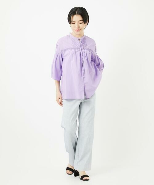 Maison de CINQ / メゾン ドゥ サンク シャツ・ブラウス | 60ローンフレアスリーブレースブラウス | 詳細18