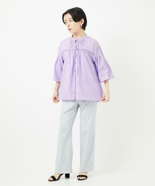 Maison de CINQ / メゾン ドゥ サンク シャツ・ブラウス | 60ローンフレアスリーブレースブラウス | 詳細19