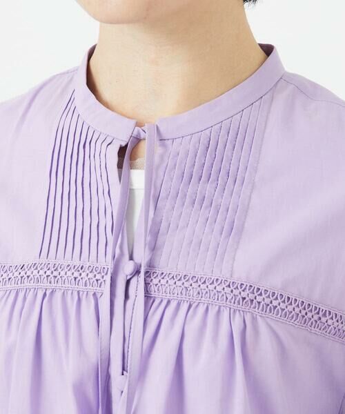 Maison de CINQ / メゾン ドゥ サンク シャツ・ブラウス | 60ローンフレアスリーブレースブラウス | 詳細5