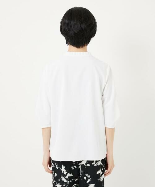 Maison de CINQ / メゾン ドゥ サンク シャツ・ブラウス | タックフリル襟ブラウソー | 詳細6