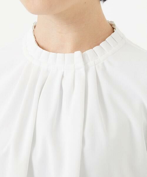 Maison de CINQ / メゾン ドゥ サンク シャツ・ブラウス | タックフリル襟ブラウソー | 詳細7