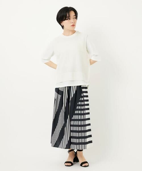 Maison de CINQ / メゾン ドゥ サンク ベスト | [新色追加]バックスリットメッシュニットベスト | 詳細17