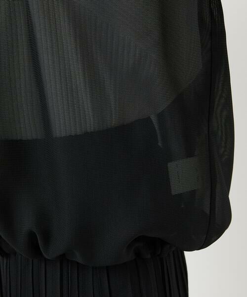 Maison de CINQ / メゾン ドゥ サンク ノーカラージャケット | シアーノーカラージャケット | 詳細9