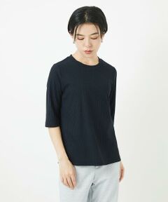 Maison de CINQ / メゾン ドゥ サンク カットソー | [日本製]ストレッチリブカットソー