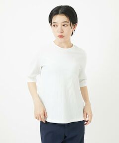 Maison de CINQ / メゾン ドゥ サンク カットソー | [日本製]ストレッチリブカットソー