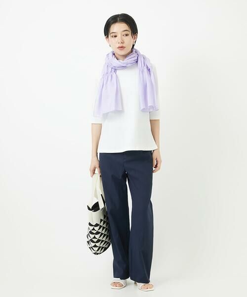 Maison de CINQ / メゾン ドゥ サンク カットソー | [日本製]ストレッチリブカットソー | 詳細16