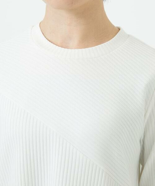 Maison de CINQ / メゾン ドゥ サンク カットソー | [日本製]ストレッチリブカットソー | 詳細8