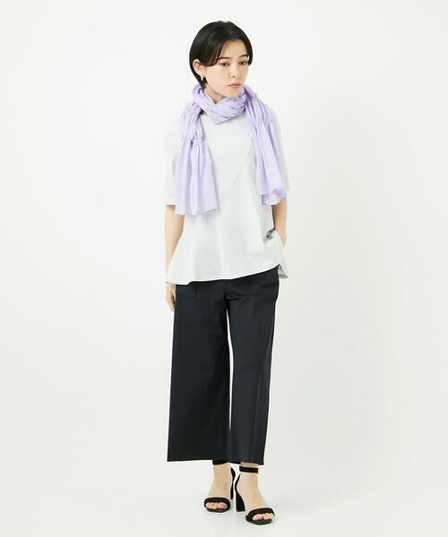 Maison de CINQ / メゾン ドゥ サンク カットソー | ピケストライプジャージーフレアカットソー | 詳細7