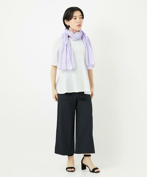 Maison de CINQ / メゾン ドゥ サンク カットソー | ピケストライプジャージーフレアカットソー | 詳細9