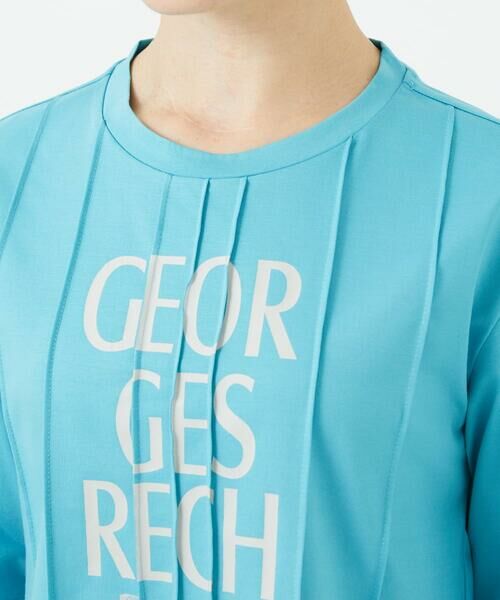 Maison de CINQ / メゾン ドゥ サンク カットソー | ピンタックロゴカットソー | 詳細7