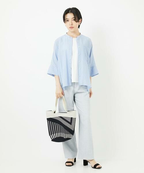 Maison de CINQ / メゾン ドゥ サンク タンクトップ | チュールシルケットタンクトップ | 詳細15