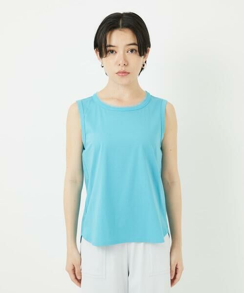 Maison de CINQ / メゾン ドゥ サンク タンクトップ | チュールシルケットタンクトップ | 詳細4