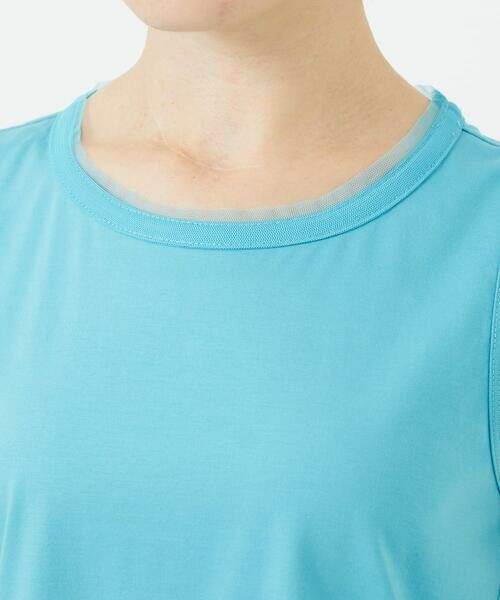 Maison de CINQ / メゾン ドゥ サンク タンクトップ | チュールシルケットタンクトップ | 詳細7