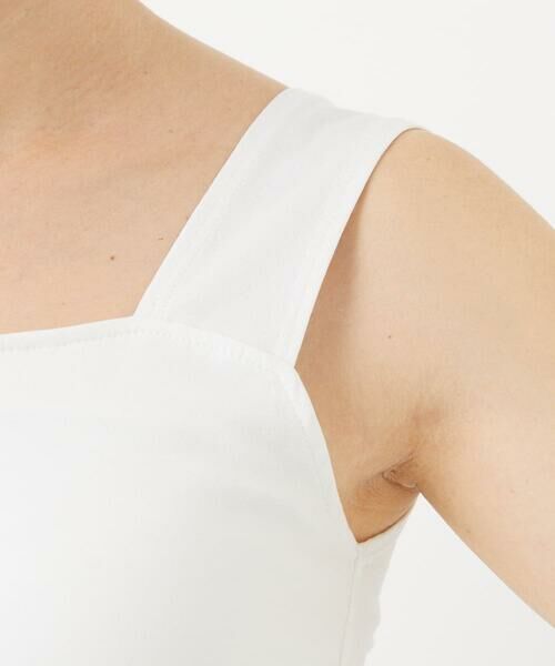 Maison de CINQ / メゾン ドゥ サンク カットソー | [2点セット]チュールテープ刺繍タンク付きノースリーブプルオーバー | 詳細18