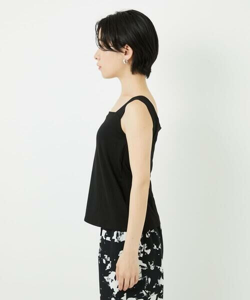 Maison de CINQ / メゾン ドゥ サンク カットソー | [2点セット]チュールテープ刺繍タンク付きノースリーブプルオーバー | 詳細21