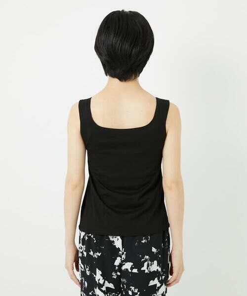 Maison de CINQ / メゾン ドゥ サンク カットソー | [2点セット]チュールテープ刺繍タンク付きノースリーブプルオーバー | 詳細22