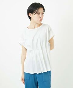 Maison de CINQ / メゾン ドゥ サンク カットソー | [接触冷感]ウエストタックカットソー