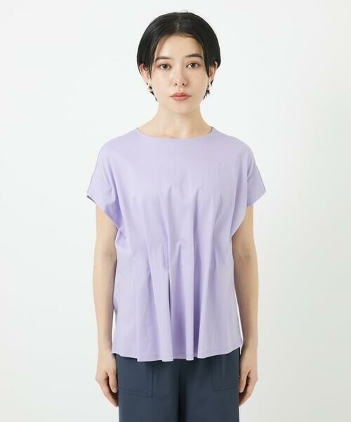 Maison de CINQ / メゾン ドゥ サンク カットソー | [接触冷感]ウエストタックカットソー | 詳細5