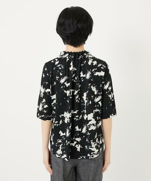 Maison de CINQ / メゾン ドゥ サンク カットソー | [日本製]ギャザーハイネック5分袖カットソー | 詳細5