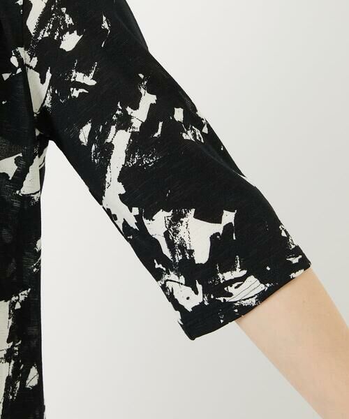 Maison de CINQ / メゾン ドゥ サンク カットソー | [日本製]ギャザーハイネック5分袖カットソー | 詳細7