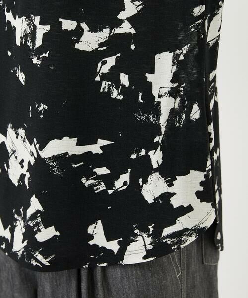 Maison de CINQ / メゾン ドゥ サンク カットソー | [日本製]ギャザーハイネック5分袖カットソー | 詳細8