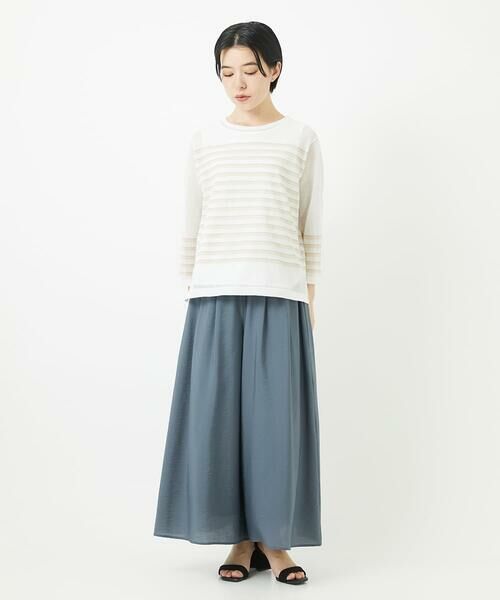 Maison de CINQ / メゾン ドゥ サンク その他パンツ | [接触冷感]エコベロソフトローンキュロットパンツ | 詳細16