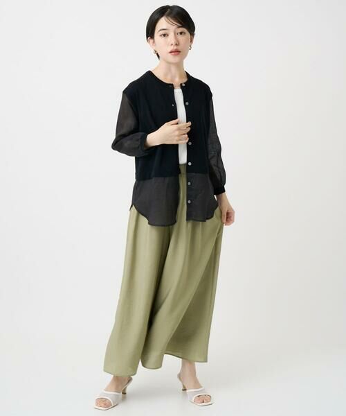 Maison de CINQ / メゾン ドゥ サンク その他パンツ | [接触冷感]エコベロソフトローンキュロットパンツ | 詳細20