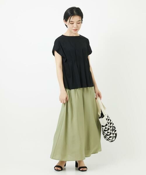 Maison de CINQ / メゾン ドゥ サンク その他パンツ | [接触冷感]エコベロソフトローンキュロットパンツ | 詳細23