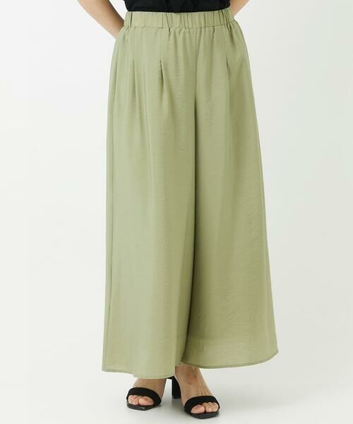 Maison de CINQ / メゾン ドゥ サンク その他パンツ | [接触冷感]エコベロソフトローンキュロットパンツ | 詳細4