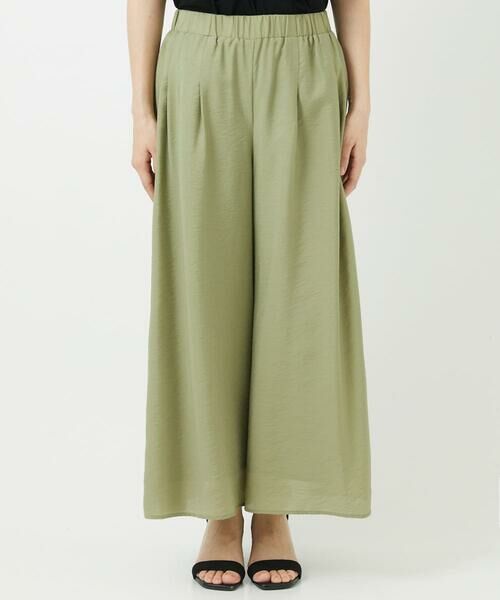 Maison de CINQ / メゾン ドゥ サンク その他パンツ | [接触冷感]エコベロソフトローンキュロットパンツ | 詳細5