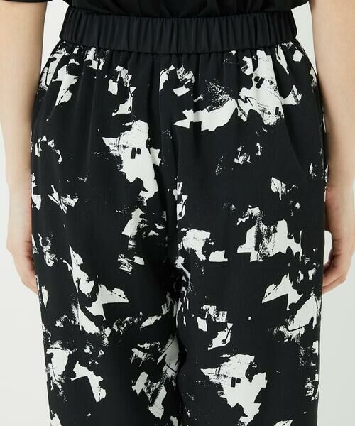 Maison de CINQ / メゾン ドゥ サンク チノ・ワークパンツ | [日本製]ブラッシュパターンワイドストレートパンツ | 詳細11