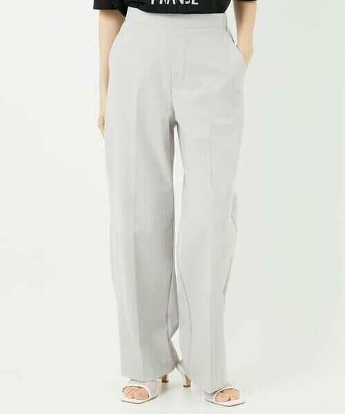 Maison de CINQ / メゾン ドゥ サンク チノ・ワークパンツ | [日本製/UVカット/吸水速乾]サーラドライワイドストレートパンツ | 詳細2