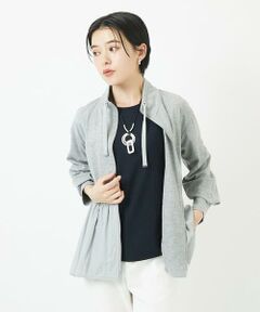 Maison de CINQ / メゾン ドゥ サンク その他アウター | ペプラムポンチ羽織