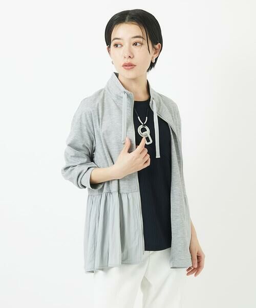 Maison de CINQ / メゾン ドゥ サンク その他アウター | ペプラムポンチ羽織 | 詳細2