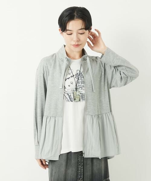 Maison de CINQ / メゾン ドゥ サンク その他アウター | ペプラムポンチ羽織 | 詳細3