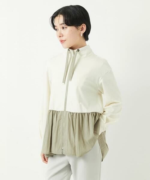 Maison de CINQ / メゾン ドゥ サンク その他アウター | ペプラムポンチ羽織 | 詳細5