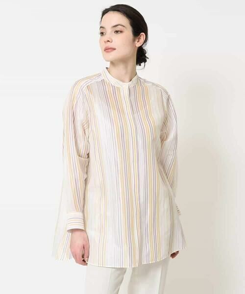 Maison de CINQ / メゾン ドゥ サンク シャツ・ブラウス | オリジナルストライプブラウス | 詳細1