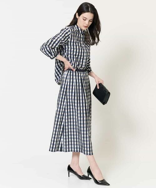 Maison de CINQ / メゾン ドゥ サンク シャツ・ブラウス | [セットアップ対応]シャンブレーチェックブラウス | 詳細11