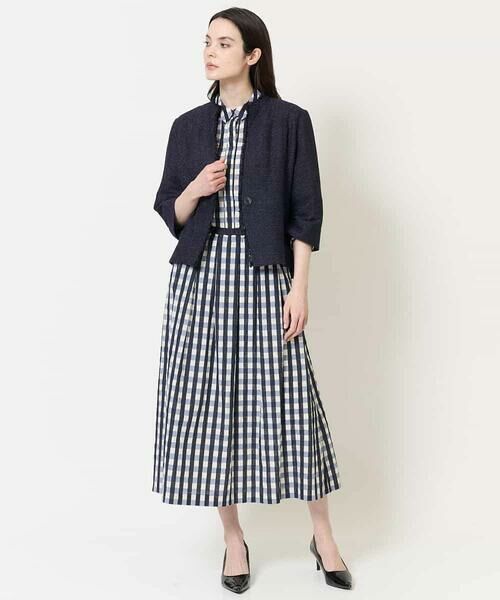 Maison de CINQ / メゾン ドゥ サンク シャツ・ブラウス | [セットアップ対応]シャンブレーチェックブラウス | 詳細17