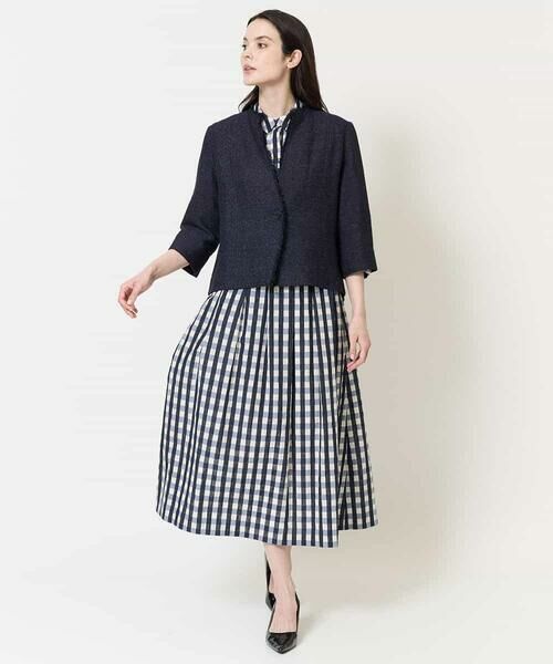 Maison de CINQ / メゾン ドゥ サンク シャツ・ブラウス | [セットアップ対応]シャンブレーチェックブラウス | 詳細18