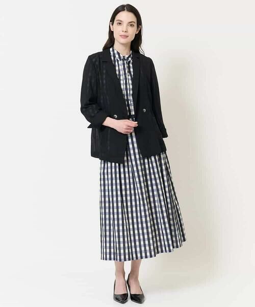 Maison de CINQ / メゾン ドゥ サンク シャツ・ブラウス | [セットアップ対応]シャンブレーチェックブラウス | 詳細23